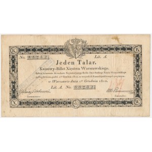 1 thaler 1810 - Sobolewski - with stamp -.