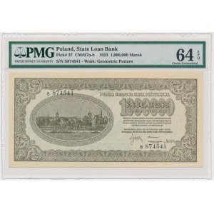 1 million marks 1923 - S - PMG 64 EPQ