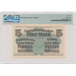 Kowno, 5 Mark 1918 - D - PMG 66 EPQ