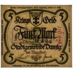 Danzig, 5 Mark 1918 - PMG 64
