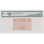 50 Pfennig 1940 - red numerator - PMG 66 EPQ