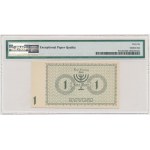 1 Mark 1940 - A - 6 digit series - PMG 66 EPQ