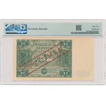 20 złotych 1947 - SPECIMEN - A 0000000 - PMG 64 - RZADKOŚĆ
