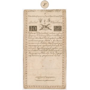 10 gold 1794 - F - rare series