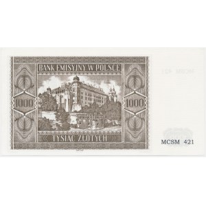 Krakowiak, 1,000 gold 1941 - MCSM 421