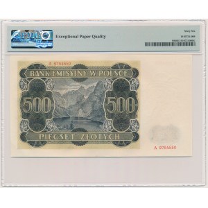 500 gold 1940 - A - PMG 66 EPQ