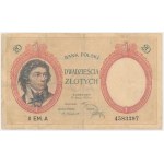 20 gold 1924 - II EM.A - RARE