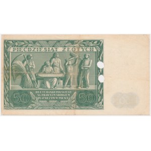 50 zloty 1936 - AB - RARE