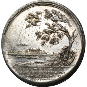 John III Sobieski, Medal Louis Caroline Radziwil 1675 - RARE