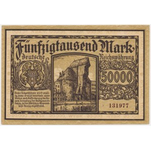 Danzig, 50.000 Mark 1923
