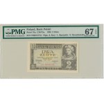 2 gold 1936 - CH - PMG 67 EPQ