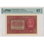 20 marks 1919 - II FE Series - PMG 67 EPQ