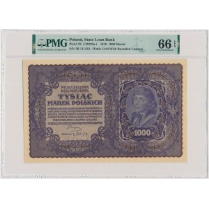 1,000 marks 1919 - 1st Series B - PMG 66 EPQ