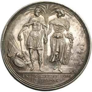 Medal Traktat w Karłowicach 1699 - BARDZO RZADKI