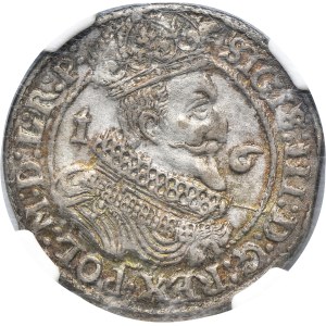 Sigismund III Vasa, 1/4 Thaler Danzig 1626 - P: - NGC AU55