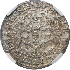 Sigismund III Vasa, 1/4 Thaler Danzig 1626 - P: - NGC AU55