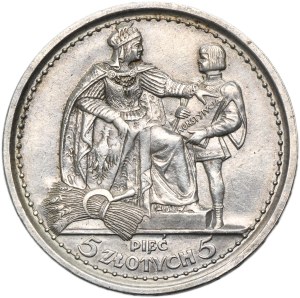 Konstytucja, 5 złotych 1925 - 81 perełek