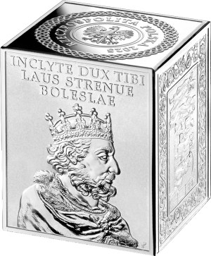 100 złotych 2025 Tysiąclecie Koronacji Bolesława Chrobrego - PROSTOPADŁOŚCIAN