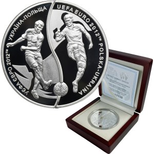 Set, 10 gold and 10 Hryvnia 2012 UEFA (2 pcs.).