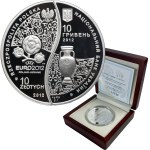 Set, 10 gold and 10 Hryvnia 2012 UEFA (2 pcs.).