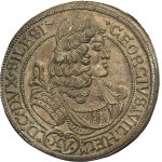 Silsia, Duchy of Liegnitz-Brieg-Wohlau, Georg Wilhelm, 15 Kreuzer Brieg 1675 CB - RARE