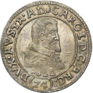 Silesia, Habsburg rule, Karl, 24 Kreuzer Neisse 1622 - RARE