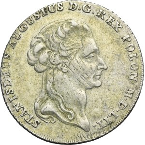 Poniatowski, Thaler 6 zloty Warsaw 1794
