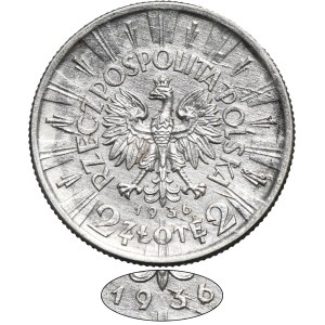 Pilsudski, 2 zloty 1936 - RARE