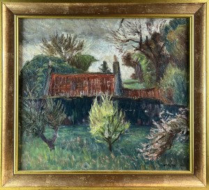 Stefan KĄTSKI (właść. Kontski) (1898 Sanok - 1978 Pointe-Claire), Pejzaż (1941)