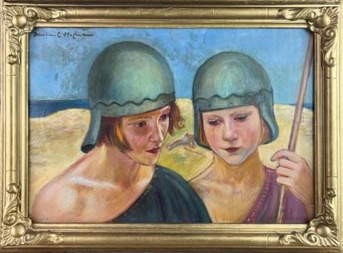 Wlastimil HOFMAN (1881-1970), Młodzi rycerze