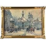 Władysław CHMIELIŃSKI (1862 - 1941), View of Castle Square