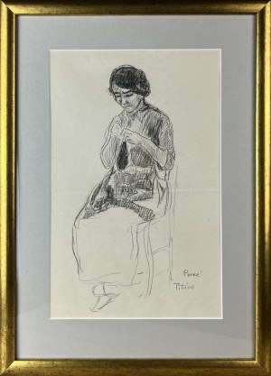 Jean PESKÉ (Jan Mirosław PESZKE) (1870 Gołta - 1949 Le Mans), Titine
