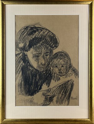 Jean PESKÉ (Jan Mirosław PESZKE) (1870 Gołta - 1949 Le Mans), Macierzyństwo