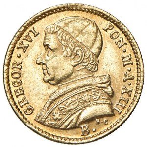 Bologna - Gregory XVI (1831-1846) 2.5 Scudi 18...