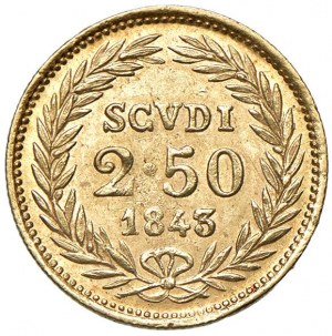 Bologna - Gregory XVI (1831-1846) 2.5 Scudi 18...
