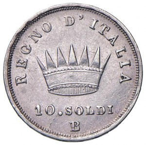 Bologna - Napoleon I (1805-1814) 10 Soldi 1812...