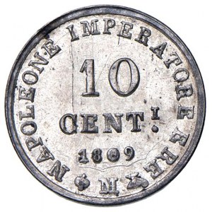 Milano - Napoleone I (1805-1814) 10 Centesimi 1...