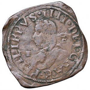 Neapol - Filip IV (1621-1665) Pszenica 1637 GA/C...