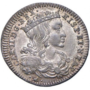 Napoli - Carlo II d'Asburgo (1674-1700) Carlino...