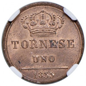 Naples - Ferdinand II of Bourbon (1830-1859) T...