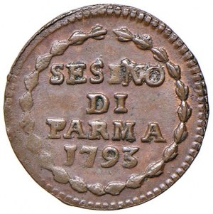 Parma - Ferdinand of Bourbon (1765-1802) Sesin...