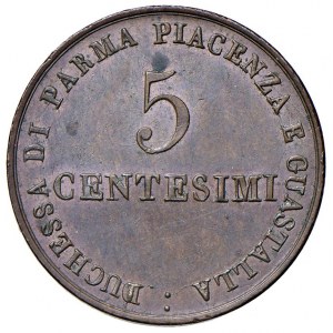 Parme - Maria Luigia (1815-1847) 5 Cents 18...