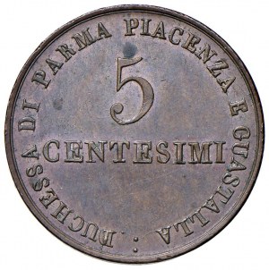 Parma - Maria Luigia (1815-1847) 5 centů 18...