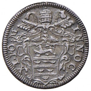 Roma - Innocenzo XI (1676-1689) Grosso 1688 - D...