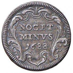 Roma - Innocenzo XI (1676-1689) Grosso 1688 - D...