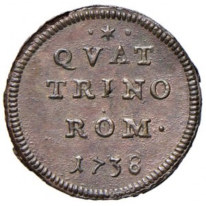 Rome - Clément XII (1730-1740) Quattrino 1738 ...