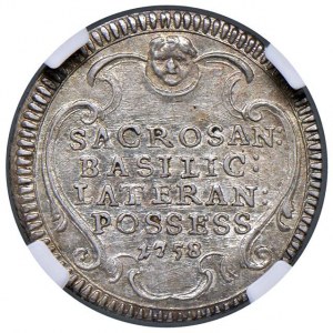 Rzym - Klemens XIII (1758-1769) Grosso del pos...
