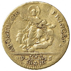 Řím - Pius Vi (1775-1799) Poloviční double 1777 - D...