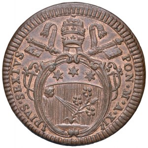 Roma - Pio VI (1775-1799) Baiocco an. XI - D/ P...