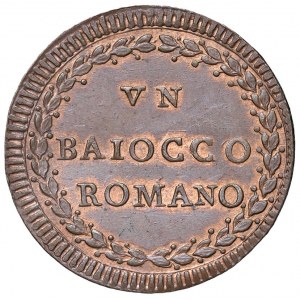 Roma - Pio VI (1775-1799) Baiocco an. XI - D/ P...